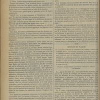 0564 - Page 558 - Sur un champignon parasite dans les affections cancéreuses ; par M. Chevalier / Méningite en plaques avec paralysie complète et anesthésie des membres supérieur et inférieur droits. Convulsions cloniques passagères. Paralysie du membre supérieur gauche. Hémiplégie faciale du même côté. Mort. Autopsie. Amas de tubercules au niveau : 1° du tiers supérieur de la pariétale ascendante, du cinquième supérieur de la frontale ascendante, de tout le lobule paracentral de l'hémisphère gauche ; 2° du tiers supérieur de la frontale ascendante droite et de la partie postérieure de la deuxième frontale du même coté. Par M. le Docteur Boinet...