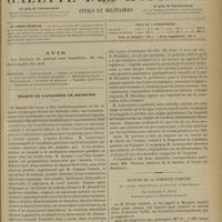 0571 - Page 565 - Avis / Sommaire / Séance de l'Académie de médecine / Rupture de la symphyse pubienne et abcès prévésical d'origine puerpérale ; par le Docteur P. Puech...