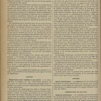 0586 - Page 580 - Société de chirurgie. Séance du 31 mai 1899. Suite de la discussion sur la tuberculose testiculaire. M. Delbet / Rapport. Néphrotomie pour remédier à une anurie. M. Nélaton, sur une observation adressée par M. Legueu / Lecture. Gastro-entérostomie. M. Demoulin / Présentation de malades. Gangrène pulmonaire. M. Tuffier / Plaie pénétrante de l'abdomen. M. Potherat