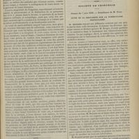 0613 - Page 607 - Inauguration de la statue du baron Hippolyte Larrey / Thérapeutique. Intertrigo / Société de chirurgie. Séance du 7 juin 1899. Suite de la discussion sur la tuberculose testiculaire. M. Reyner