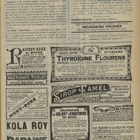 0641 - Page 635 - Chronique et nouvelles scientifiques. Les nouveaux bâtiments de l'Académie de médecine / Hygiène / La balle «Dum-Dum» / Bulletin bibliographique