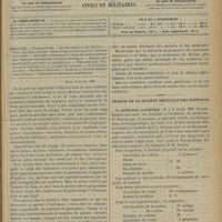 0643 - Page 637 - Sommaire / Paris, le 19 juin 1899 / Séance de la Société médicale des hôpitaux. Médication cacodylique. MM. Renaut, Gautier