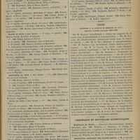 0647 - Page 641 - Faculté de médecine de Paris. (Actes du 26 juin au 1er juillet 1899). Examens de doctorat / Thèses soutenues à la Faculté de médecine de Paris pendant l'année scolaire 1898-1899 / Chronique et nouvelles scientifiques. Hôpitaux de Paris / Institution nationale des sourds-muets / Bureaux de bienfaisance