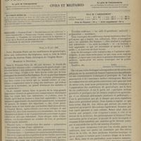 0671 - Page 665 - Sommaire / Paris, le 26 juin 1899 / Séance de la Société médicale des hôpitaux