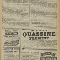 0677 - Page 671 - Chronique et nouvelles scientifiques. Voyages d'études aux eaux minérales / Intérêts professionnels / Nécrologie / Un bateau désinfecteur