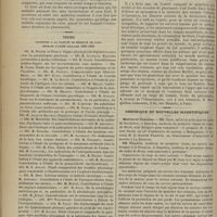 0684 - Page 678 - Revue bibliographique. Hygiène des maladies du coeur, par le Docteur Vaquez..., avec une préface du Professeur Potain / Thèses soutenues à la Faculté de médecine de Paris pendant l'année scolaire 1898-1899 / Monument Pelletier-Caventou / Chronique et nouvelles scientifiques. Marines et colonies / L'état sanitaire dans le 15e corps