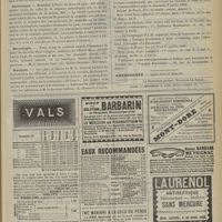 0697 - Page 691 - Chronique et nouvelles scientifiques. Les boissons hygiéniques au Sénat / Statistique / Nécrologie / Banquet / Remplacements / Chemins de fer de Paris à Lyon et à la Méditerranée