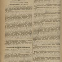 0740 - Page 734 - Thérapeutique. Le cacodylate de soude dans la pratique médicale, d'après les plus récents travaux / Revue bibliographique. Chirurgie d'urgence, par E. Rochard / Chronique et nouvelles scientifiques. Guerre / Marine