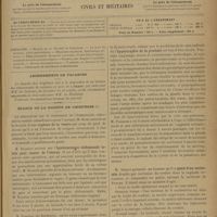 0743 - Page 737 - Sommaire / Abonnements de vacances / Séance de la Société de chirurgie. M. Sieur : Rupture de la vessie / M. Reynier : Hystérectomie abdominale totale pour cancer de l'utérus / M. Pousson... : Hypertrophie de la prostate / M. Nimier : Opéré d'un varicocèle