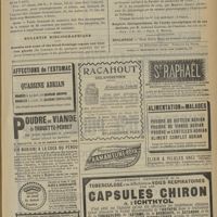 0757 - Page 751 - Chronique et nouvelles scientifiques. Chemins de fer de Paris à Lyon et à la Méditerrannée / Avis / Bulletin bibliographique