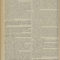 0766 - Page 760 - Séance de la Société de chirurgie. (19 juillet 1899). Hystérectomie abdominale pour cancer de l'utérus. MM. Ricard, Segond, Terrier et Poirier / Occlusion intestinale grave pour un anneau fibreux circulaire en dedans de l'anneau inguinal interne, occlusion intestinale liée à une hernie pro-péritonéale / M. Broca : Otite et de mastoïdite chroniques avec abcès extra-dural de la fosse cérébelleuse, opération par la voie mastoïdienne, guérison / M. Robert : Luxation de l'épaule non réduite avec fracture de la tête de l'humérus