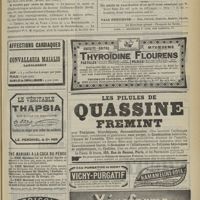 0777 - Page 771 - Chronique et nouvelles scientifiques. Hygiène / A vendre par suite de décès / Chemins de fer de Paris à Lyon et à la Méditerranée