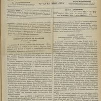 0807 - Page 801 - Sommaire / Congrès français de médecine. (Ve session, Lille 1899). Première question. Les myocardites aigues, par M. J. Renault...