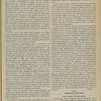 0823 - Page 817 - Congrès français de médecine. (Ve session, Lille 1899). Deuxième question. De l'accoutumance aux médicaments. II. Rapport de M. J.-F. Heymans... (A suivre) / Médecine pratique. L'eau chaude en gynécologie