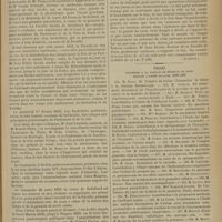 0859 - Page 853 - Variétés. Le décanat de Guy Patin. Par le Docteur A. Corlieu. (A suivre) / Thèses soutenues à la Faculté de médecine de Paris pendant l'année scolaire 1898-1899