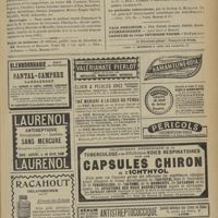 0861 - Page 855 - Chronique et nouvelles scientifiques. Prophylaxie des maladies vénériennes / Nécrologie