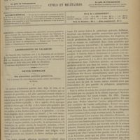 0863 - Page 857 - Sommaire / Abonnements de vacances / Revue générale. Des pleurésies putrides primitives. Par le Docteur Ch. Levi-Sirugue...