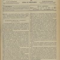 0875 - Page 869 - Sommaire / Du diagnostic précoce de la rougeole ; par le Docteur Cazal
