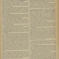 0877 - Page 871 - Congrès français de médecine. (Ve session, Lille 1899). Communications diverses. M. M. Faure : Délire, au cours des maladies aiguës / M. Joire... : Faux témoignages suggérés / Le traitement du goitre exophtalmique / M. Pitres... : L'éther iodoformé / M. le Professeur Léon Derville... : Tumeurs calcaires de la peau se divisent en deux grandes classes : les ostéomes vrais et les infiltrations calcaires / M. Carageorgiadès... : Urticaire pleurétique