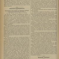 0884 - Page 878 - Hôtel-Dieu de Lyon. M. le Professeur Poncet. Cystostomie sus-pubienne pour septicémie urinaire des plus graves, d'origine prostatique ; guérison. Par M. Alexis Garrel... / Médecine expérimentale. Transmission intra-utérine de l'immunité vaccinale et du pouvoir antivirulent du sérum. Par MM. Béclère, Chambon, Ménard et Coulomb / Médecine pratique. Sur l'eau gazeuse dite « de seltz » ; par le Docteur P. Carles...