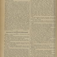 0888 - Page 882 - Variétés. Le décanat de Guy Patin. Par le Docteur A. Corlieu. (A suivre) / Chronique et nouvelles scientifiques. Guerre / Marine
