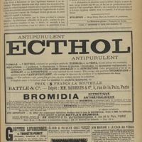 0889 - Page 883 - Chronique et nouvelles scientifiques. Marine / La peste en Europe