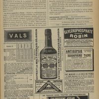 0901 - Page 895 - Chronique et nouvelles scientifiques. Statistique / La fièvre typhoïde à Paris / La peste en Europe