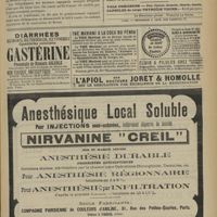 0909 - Page 903 - Chronique et nouvelles scientifiques. La peste en Europe / Clinique otologique