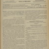 0955 - Page 949 - Sommaire / Paris, le 11 septembre 1899 / Conférence internationale pour la prophylaxie de la syphilis et des maladies vénériennes. Danger social de la syphilis ; par M. le Professeur Fournier