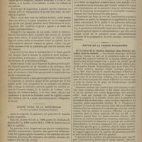 0958 - Page 952 - Conférence internationale pour la prophylaxie de la syphilis et des maladies vénériennes. Danger social de la syphilis ; par M. le Professeur Fournier / Danger social de la blennorragie ; par M. le Professeur Neisser... / Revue de la presse étrangère. De la valeur de la réaction diazoïque dans diverses maladies, chez les enfants
