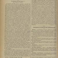 0960 - Page 954 - Formulaire. Émulsion crémeuse d'huile de foie de morue. (Bull. de pharm. biol.) / Variétés. Le décanat de Guy Patin. Par le Docteur A. Corlieu. (A suivre) / Chronique et nouvelles scientifiques. Marine / Nomination / La fièvre typhoïde / La peste