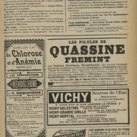 0989 - Page 983 - Chroniques et nouvelles scientifiques. Club médical de Paris / La peste / La fièvre typhoïde / Nécrologie / Courrier de la presse