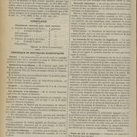 1016 - Page 1010 - Médecine pratique. Traitement des affections hémorragiques et spécialement des purpuras par les injections de sérum gélatiné / Formulaire. Pansements calmants pour carie dentaire. (Rédier. In Revue de stomatologie) / Chronique et nouvelles scientifiques. Guerre / Distinctions honorifiques / Congrès / Les médecins à la chambre / La peste / Le typhus en Europe / La fièvre jaune / Souvenir historique / La revanche de la vaccine en Angleterre / Vente du lait en Amérique