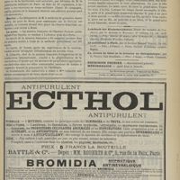 1025 - Page 1019 - Chronique et nouvelles scientifiques. Exercices spéciaux du service de santé en 1899 / Marine / La peste / La fièvre jaune / Bel exemple pour la repopulation