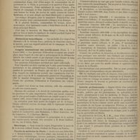 1052 - Page 1046 - Chronique et nouvelles scientifiques. Marine / Manoeuvres du service de santé / Distinctions honorifiques / Congrès international des sourds-muets / Nécrologie / Faculté de médecine de Paris / Intérêts professionnels / La purification de l'eau par les anguilles