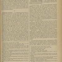 1057 - Page 1051 - Revue générale. L'opothérapie ovarienne. Par Prosper Mossé... I. Sécrétion interne de l'ovaire / II. Opothérapie ovarienne