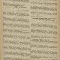 1061 - Page 1055 - Revue générale. L'opothérapie ovarienne. Par Prosper Mossé... II. Opothérapie ovarienne / Séance de la Société de chirurgie. (4 octobre 1899). M. le Président Pozzi a donné la parole à M. Schwarlz : Hystérectomie abdominale dans le traitement du cancer du col de l'utérus / M. Monod : Procédé de suture particulier employée par M. Vanverts dans la cure radicale des hernies / M. Morestin : Obstruction intestinale / Ier Congrès international des médecins de compagnies d'assurances tenu à Bruxelles du 25 au 28 septembre 1899. L'utilité d'un formulaire médical universel, M. Poels / Le secret médical et l'assurance sur la vie. M. J. Van Geuns...