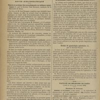 1070 - Page 1064 - Médecine pratique. Stérilisation constante des instruments / Revue bibliographique. Théorie et pratique des accouchements en tableaux synoptiques, par le Docteur Paul Bouquet... / Traité théorique et pratique d'électricité médicale ; précis d'électricité ; appareils et instruments électro-médicaux ; applications thérapeutiques, par M. Félix Lucas... et M. le Docteur André Lucas / Le paludisme à Paris, par le Docteur Manuel Vicente / Études de gynécologie opératoire, par le Docteur Phocas / Faculté de médecine de Paris. (Actes du 14 au 21 octobre 1899). Examens de doctorat