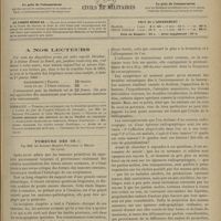 1095 - Page 1089 - A nos lecteurs / Sommaire / Tumeurs des os ; par MM. les Docteurs Maurice Pollosson et Bérard...