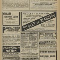 1117 - Page 1111 - Chronique et nouvelles scientifiques. Pavage en liège / Après décès / Avis