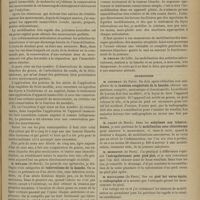 1143 - Page 1137 - Association française de chirurgie. [XIIIe Congrès de chirurgie, 1899 (fin)]. Chirurgie des membres. M. Lucas Championnière... : Immobilisation / M. Ménard : Tuberculose de la hanche / Orthopédie. M. Coudray... : Luxation congénitale de la hanche / M. Calot... : Ankyloses non tuberculeuses ; mobilisation sous chloroforme / M. Morestin... : Astragalectomie pour pied plat / M. Mauclaire... : Pied bot varus équin, la radiographie / Questions diverses. M. Forgue : Septicémies abdominales post-opératoires