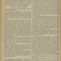 1152 - Page 1146 - Revue générale. La glycosurie phloridzique et l'exploration clinique des fonctions rénales. Par le Docteur V. Demalare... I. Action physiologique de la phloridzine