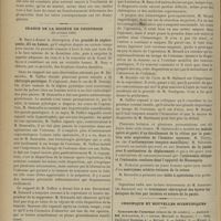 1160 - Page 1154 - Revue générale. La glycosurie phloridzique et l'exploration clinique des fonctions rénales. Par le Docteur V. Demalare... II. Application de la glycosurie phloridzique à la clinique / Séance de la Société de chirurgie. (25 octobre 1899). M. Bazy : Procédé de néphropexie, dit en hamac / Sur une observation adressée par M. Demoulin, M. Tuffier : Chirurgie gastrique / Chronique et nouvelles scientifiques. Concours de l'internat