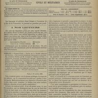 1163 - Page 1157 - A nos lecteurs / Sommaire / Paris, le 30 octobre 1899