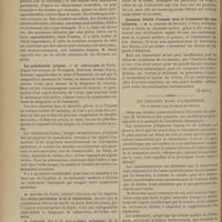 1170 - Page 1164 - Association française d'urologie. (IVe session). . Communications diverses. Des troubles urinaires dans les appendicites. M. Duret... / Les pollakiuries uriques. M. Chevalier... / M. Noguès... : Urines purulentes et de la tuberculose / Contribution à l'étude des paralysies vésicales dues à des lésions des centres nerveux et de leur traitement par l'électricité. M. D. Courtade... / Quelques détails d'asepsie dans le traitement des voies urinaires. M. A. Castan... (A suivre) / Un progrès dans l'anesthésie ; par le Docteur Aug. Reverdin...