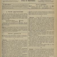 1175 - Page 1169 - A nos lecteurs / Sommaire / Revue générale. Des ostéomes intra-musculaires d'origine traumatique. Par Paul Boudin... I. Définition / II. Historique / III. Etiologie