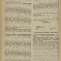 1184 - Page 1178 - Association française d'urologie. [IVe session (fin)]. Communications diverses. M. Albarran... : Les néphrites chez les cancéreux / Recherches expérimentales sur les greffes de capsules surrénales dans le rein. M. Léon Imbert... / Pyonéphrose consécutive à une grippe. Néphrolithotomie. M. Desnos / Hydronéphrose par calcul de l'uretère. M. Carlier... / Radiographie des calculs du rein. M. Albarran... / Formulaire. Poudre à priser contre le coryza / Chronique et nouvelles scientifiques. Prosectorat de l'amphithéâtre des hôpitaux / Concours de l'internat / Hôpital de la Pitié / Conférences de déontologie médicale / Amphithéâtre d'anatomie / Électricité médicale / Poste médical à céder