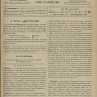 1207 - Page 1201 - A nos lecteurs / Sommaire / Revue générale. De la neurofibromatose généralisée (maladie de Recklinghausen). Par G. Lévy... et H. Ovize... Définition / Délimitation / Historique