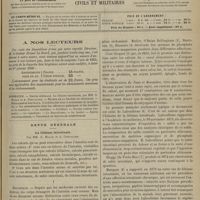 1235 - Page 1229 - A nos lecteurs / Sommaire / Revue générale. La lithiase intestinale. Par MM. G. Milian et A. Chevallier. I. Historique