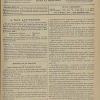 1287 - Page 1281 - A nos lecteurs / Sommaire / Hôpital de la Charité. Leçon clinique par M. le Professeur Potain